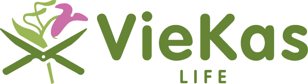 Luonnonsuojeluliiton VieKas LIFE -vieraslajihankkeen logo